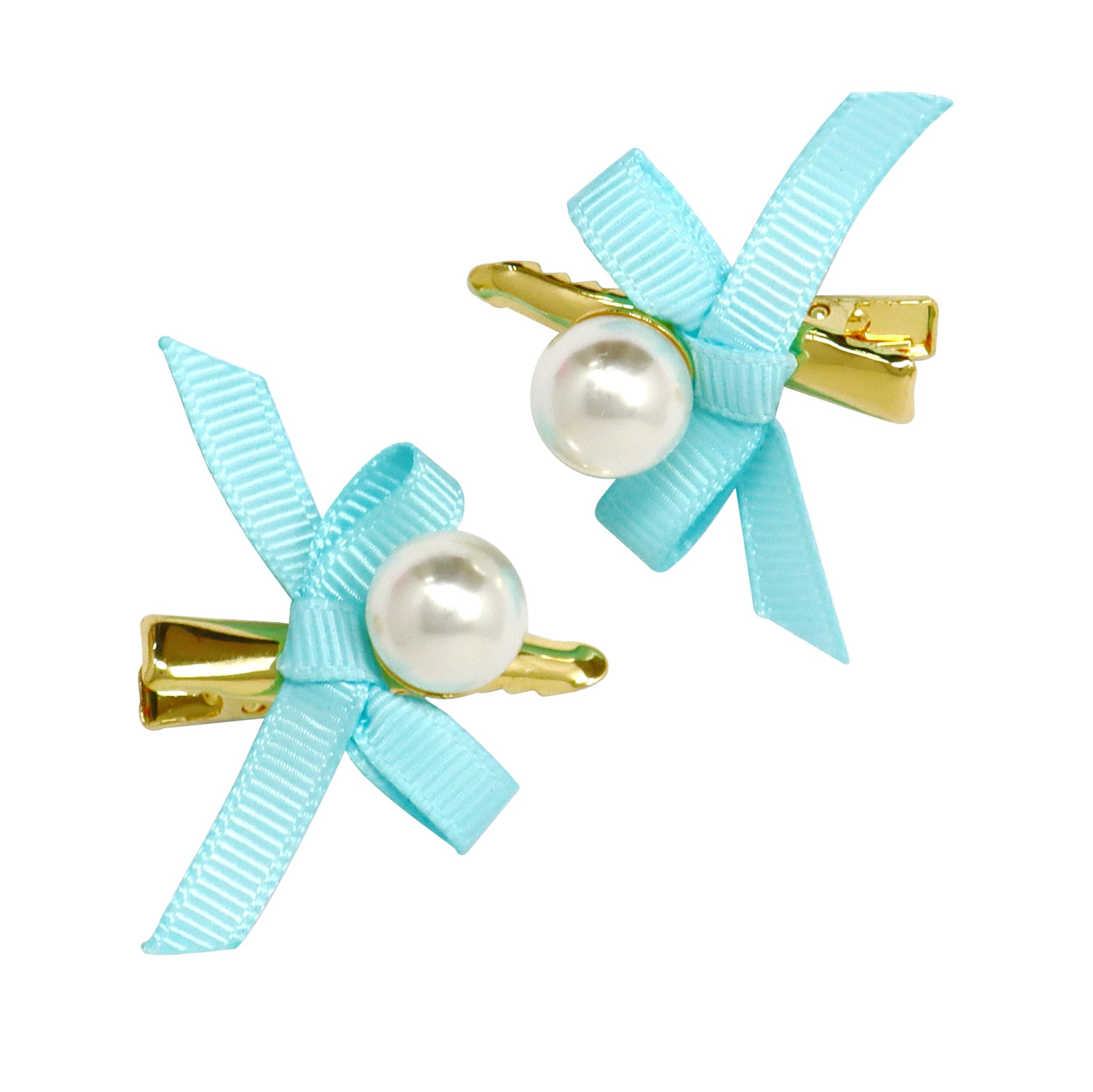 Pearl Hair Clips - Pink Poppy Australia