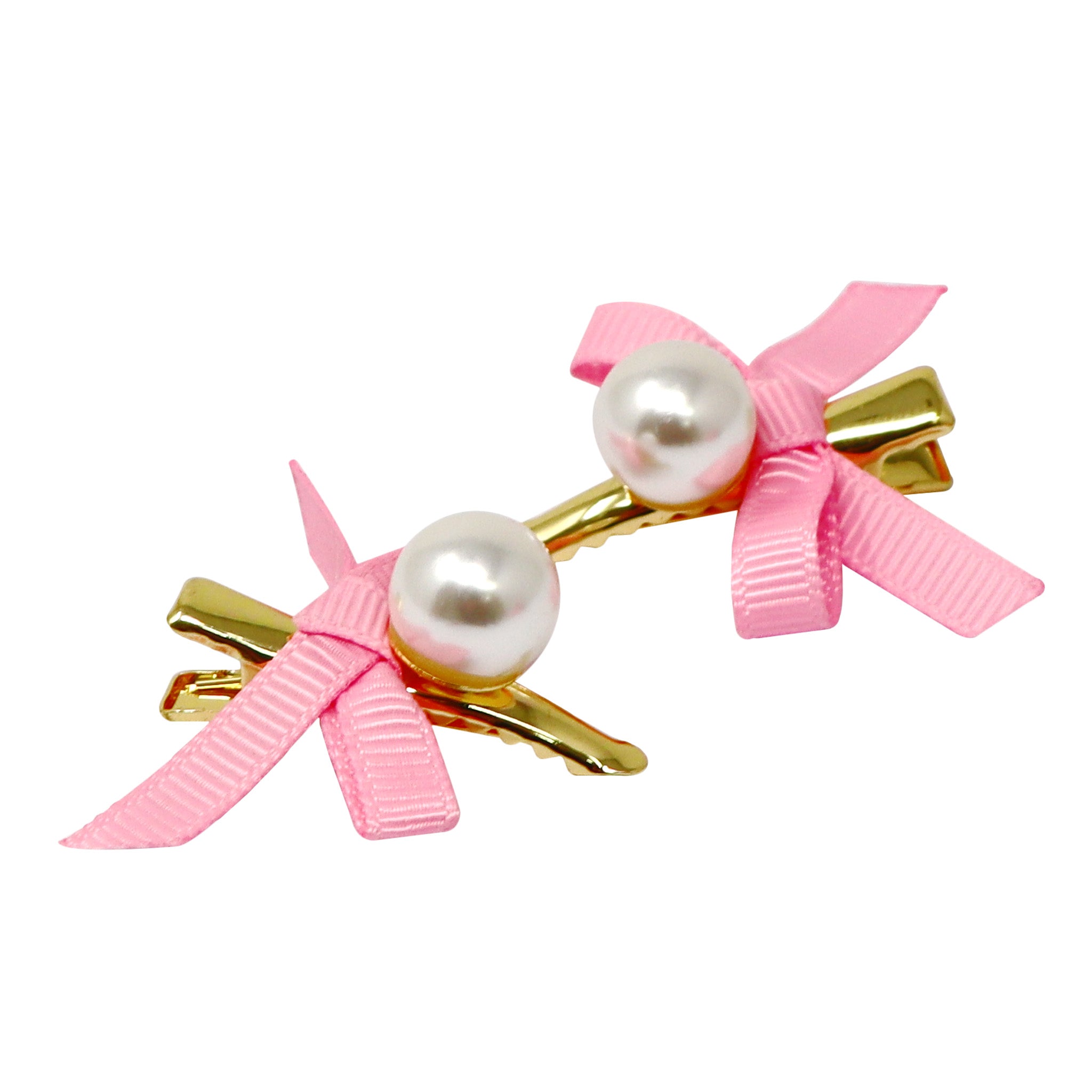Pearl Hair Clips - Pink Poppy Australia