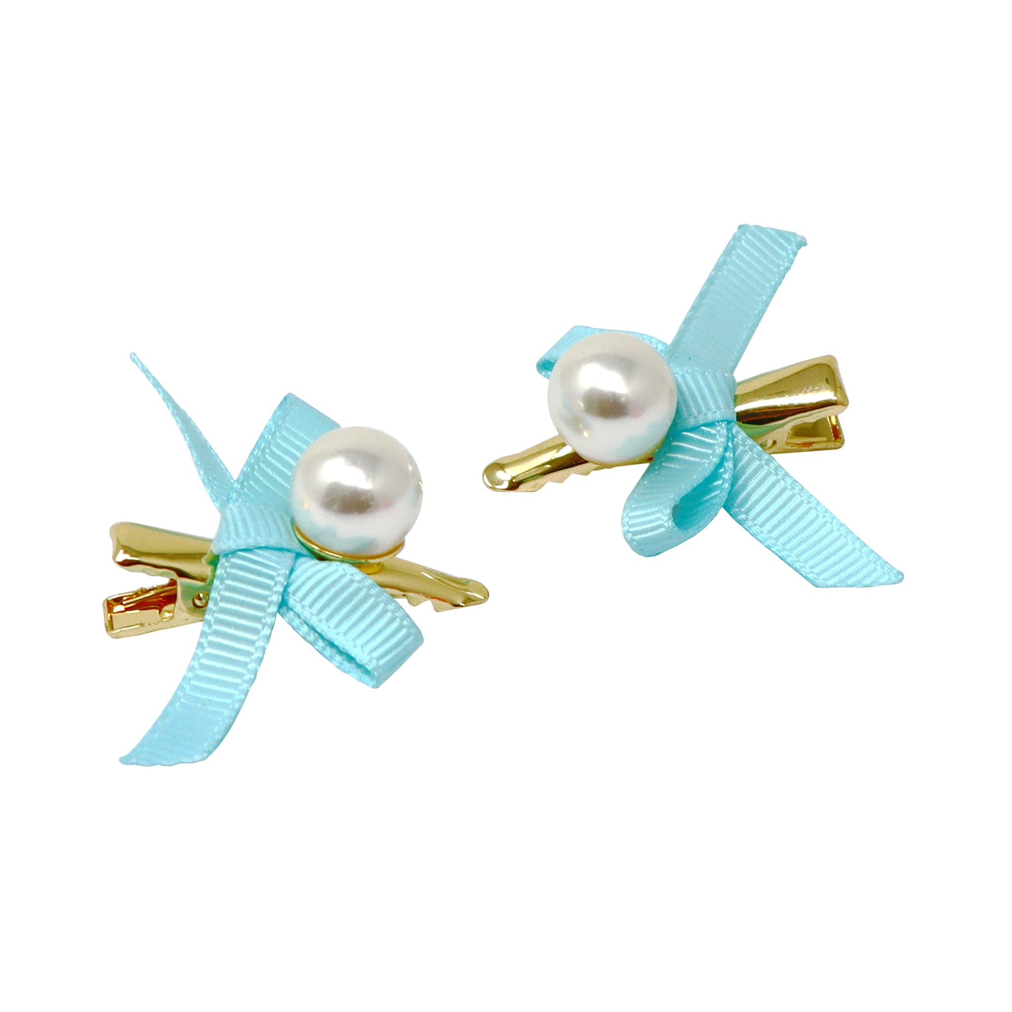 Pearl Hair Clips - Pink Poppy Australia