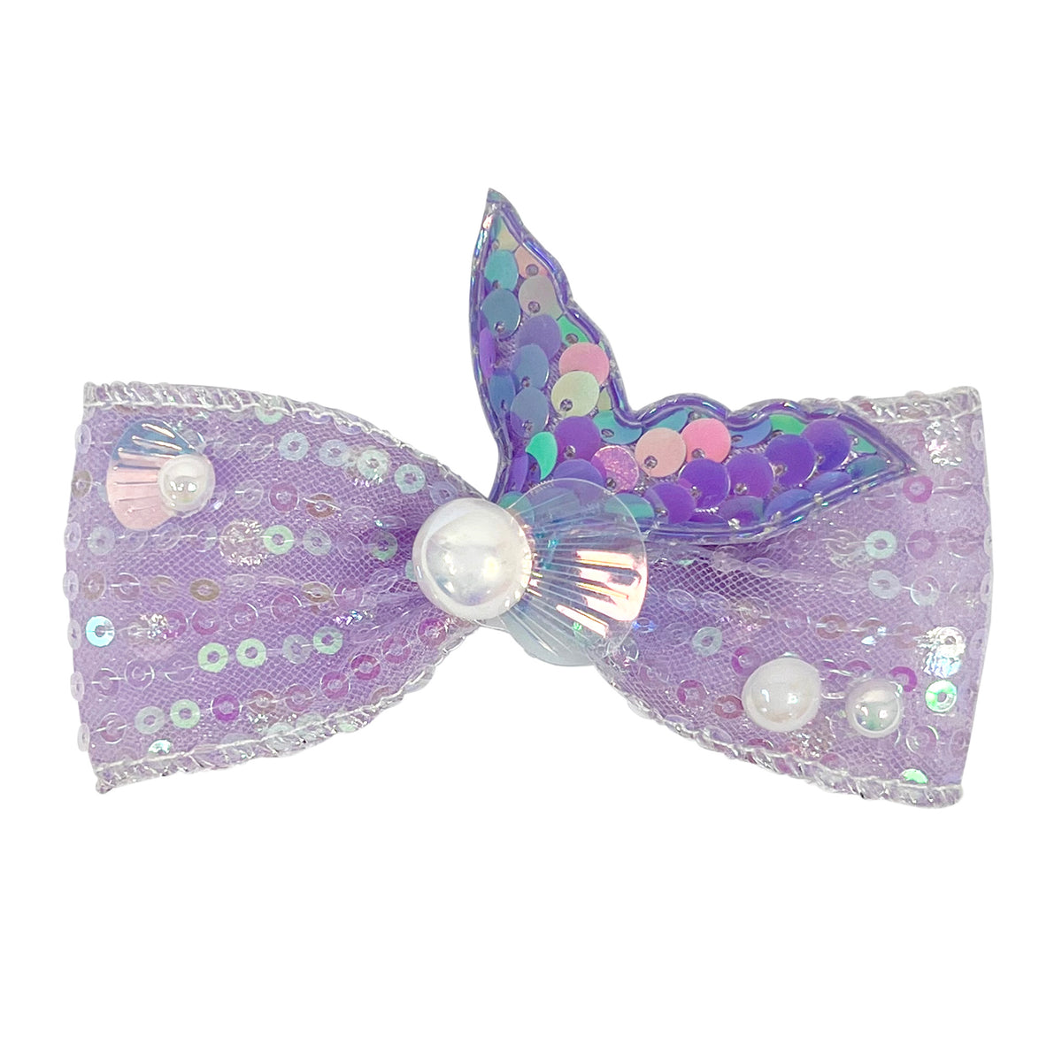 Mermaid Tail Bow Hair Clip - Pink Poppy Australia