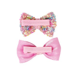 Bow Hair Clip Set - Pink Poppy Australia