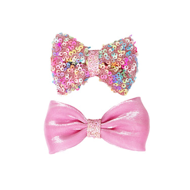 Bow Hair Clip Set - Pink Poppy Australia