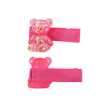 Jelly Bear Hair Clips - Pink Poppy Australia
