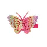 Rainbow Butterfly Hair Clip - Pink Poppy Australia
