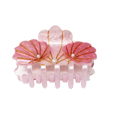 Seashell Claw Hair Clip - Pink Poppy Australia