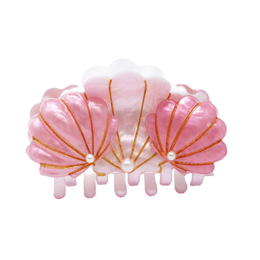 Seashell Claw Hair Clip - Pink Poppy Australia