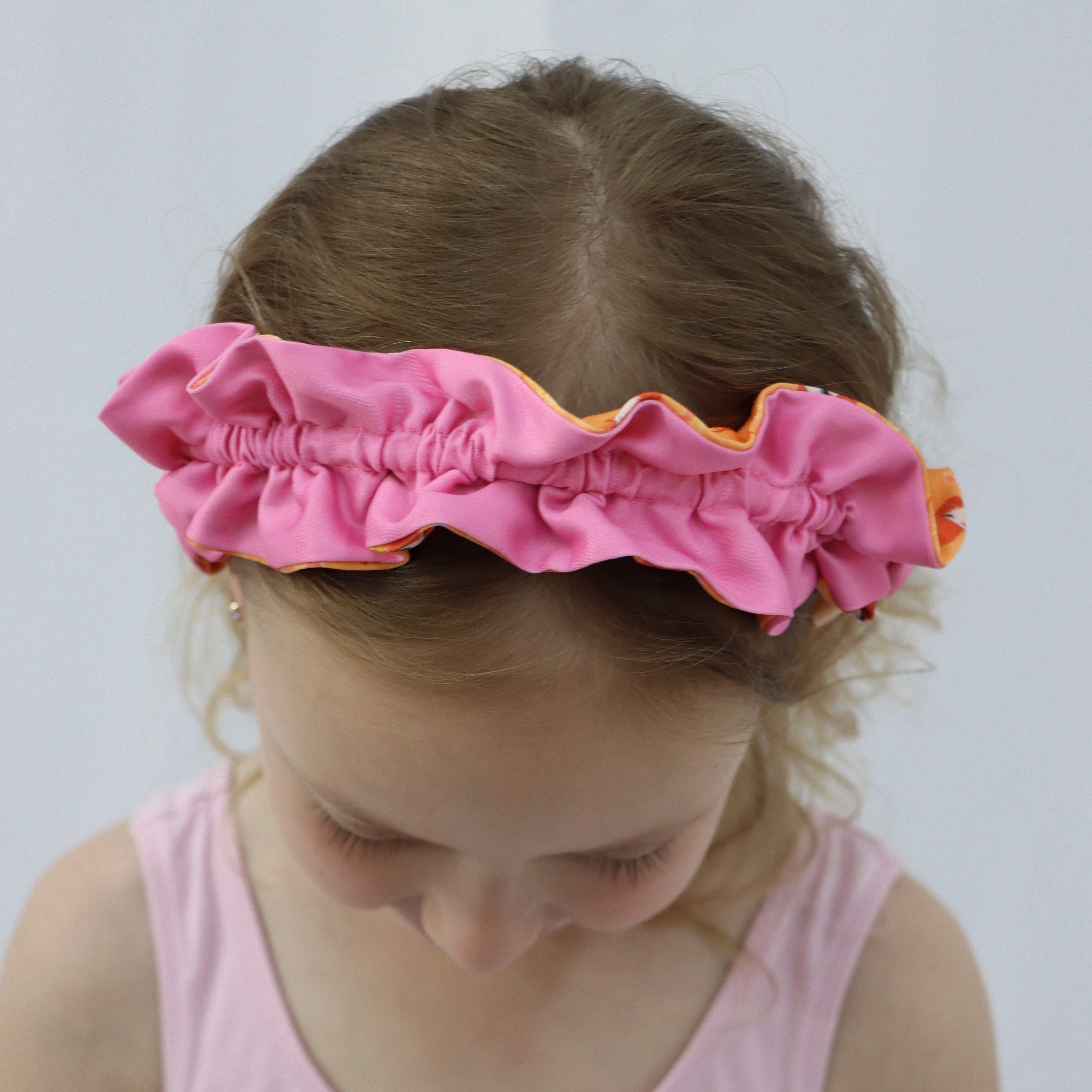 Emma Memma Reversible Headband - Pink Poppy Australia