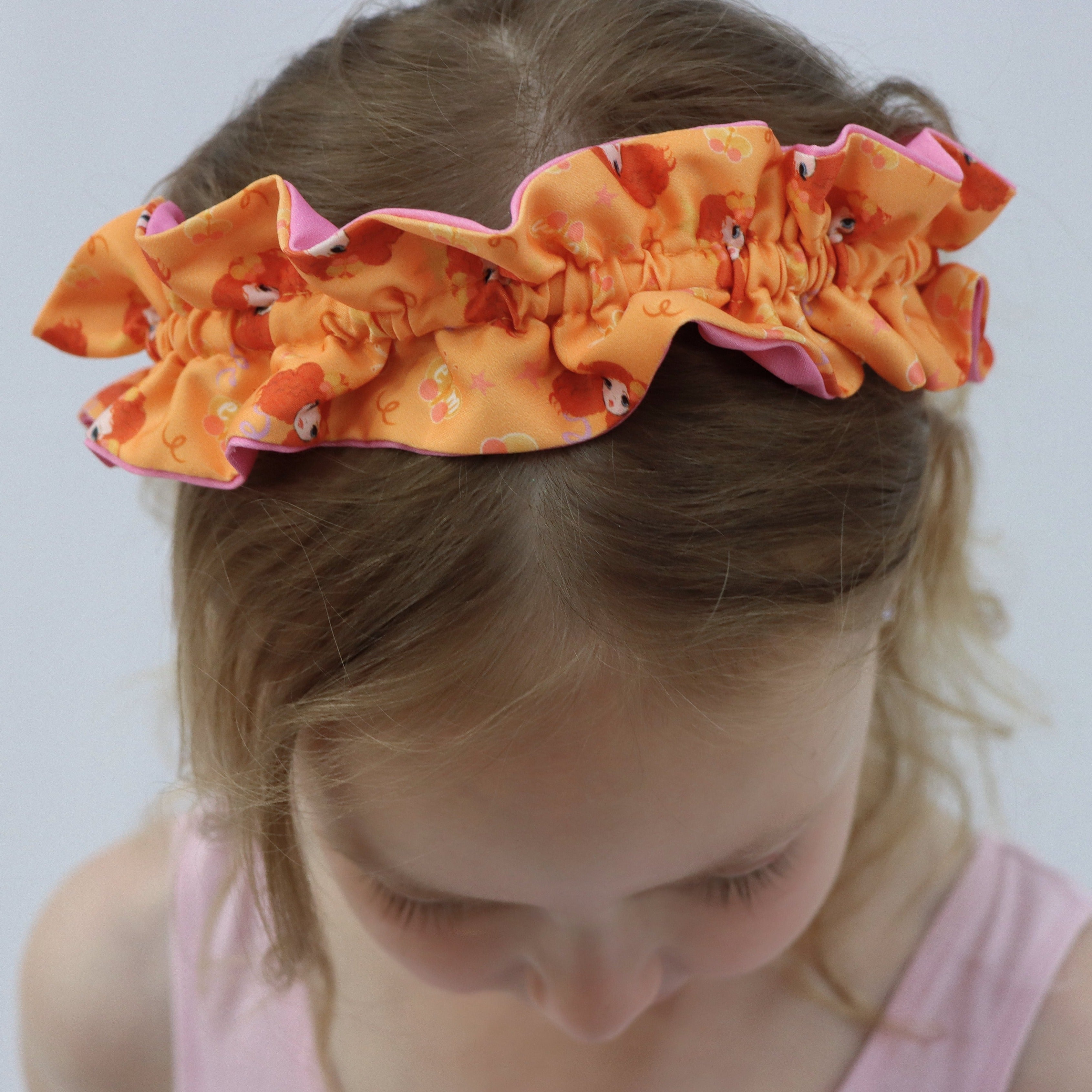 Emma Memma Reversible Headband - Pink Poppy Australia