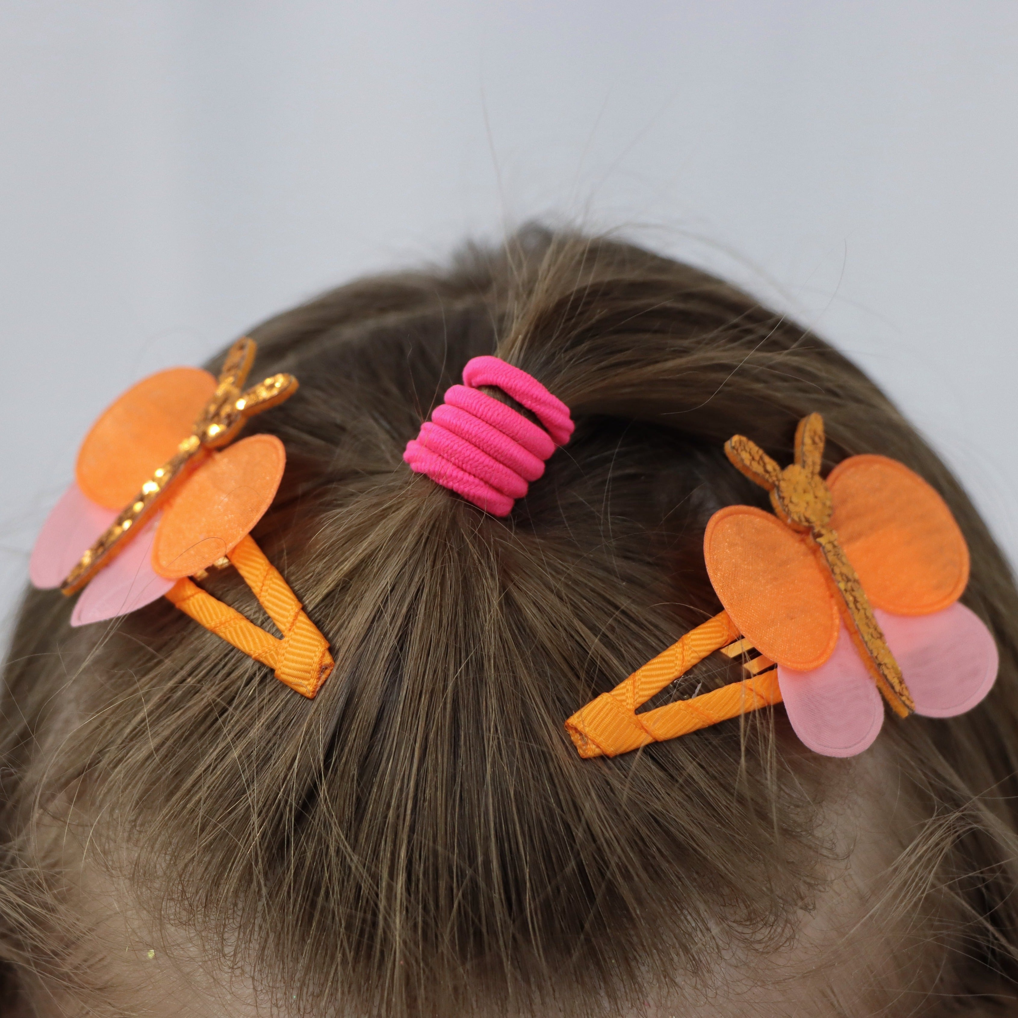 Emma Memma Butterfly Hair Clips - Pink Poppy Australia