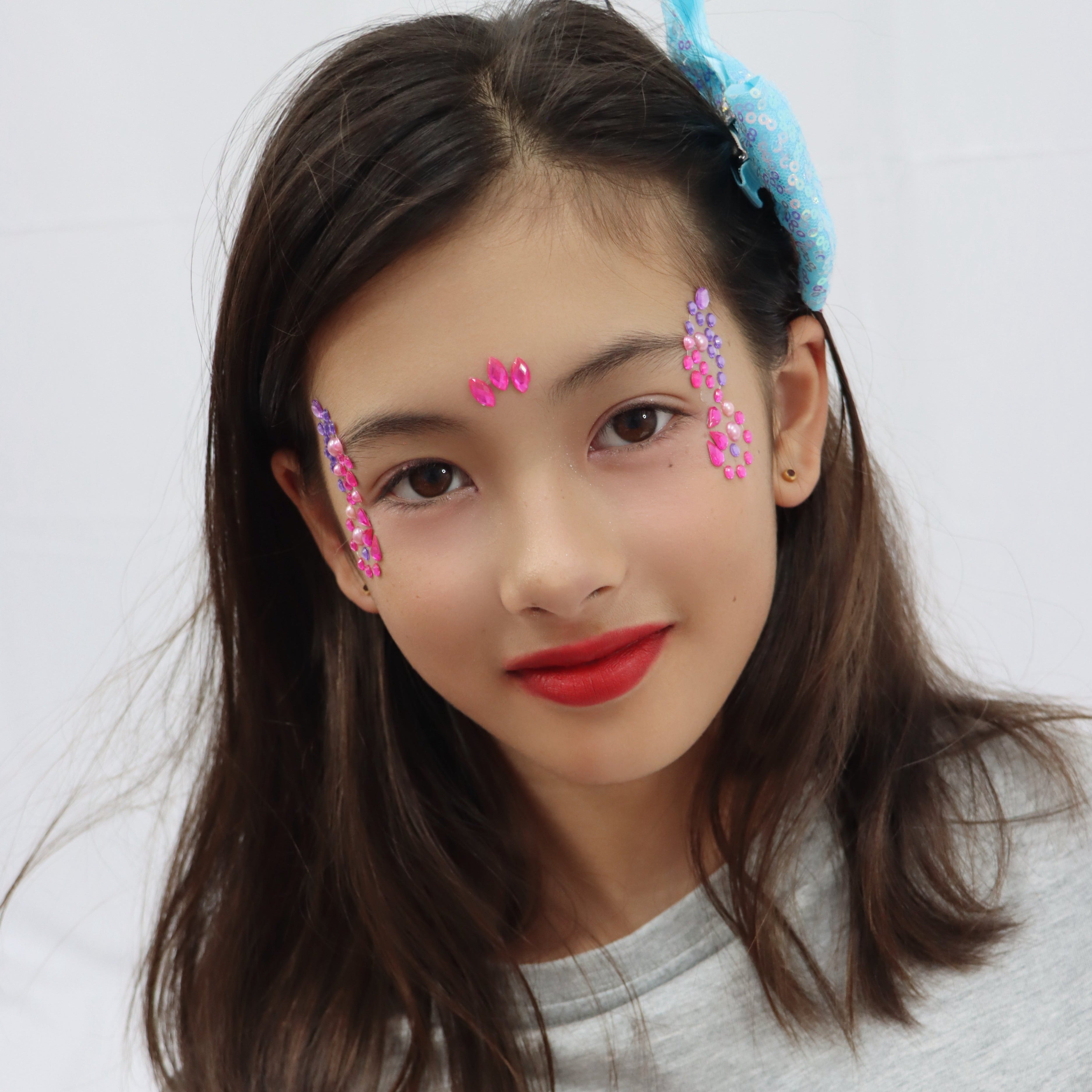 Romantics Butterfly Face Jewels - Pink Poppy Australia
