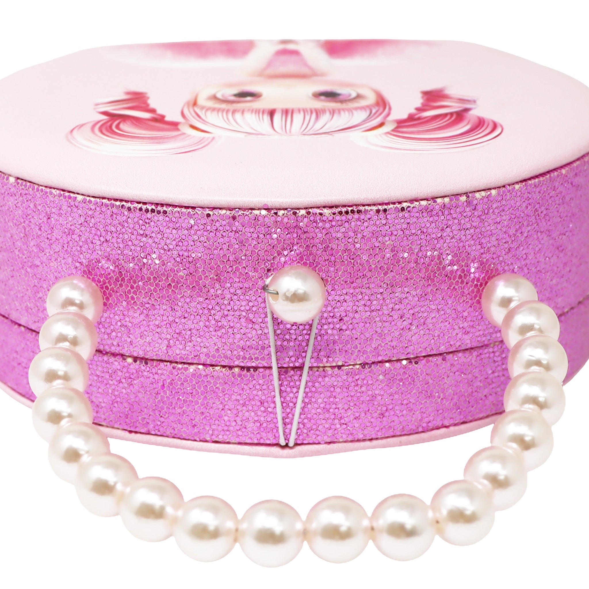 Ballerina Sparkle Jewellery Box Bag - Pink Poppy Australia