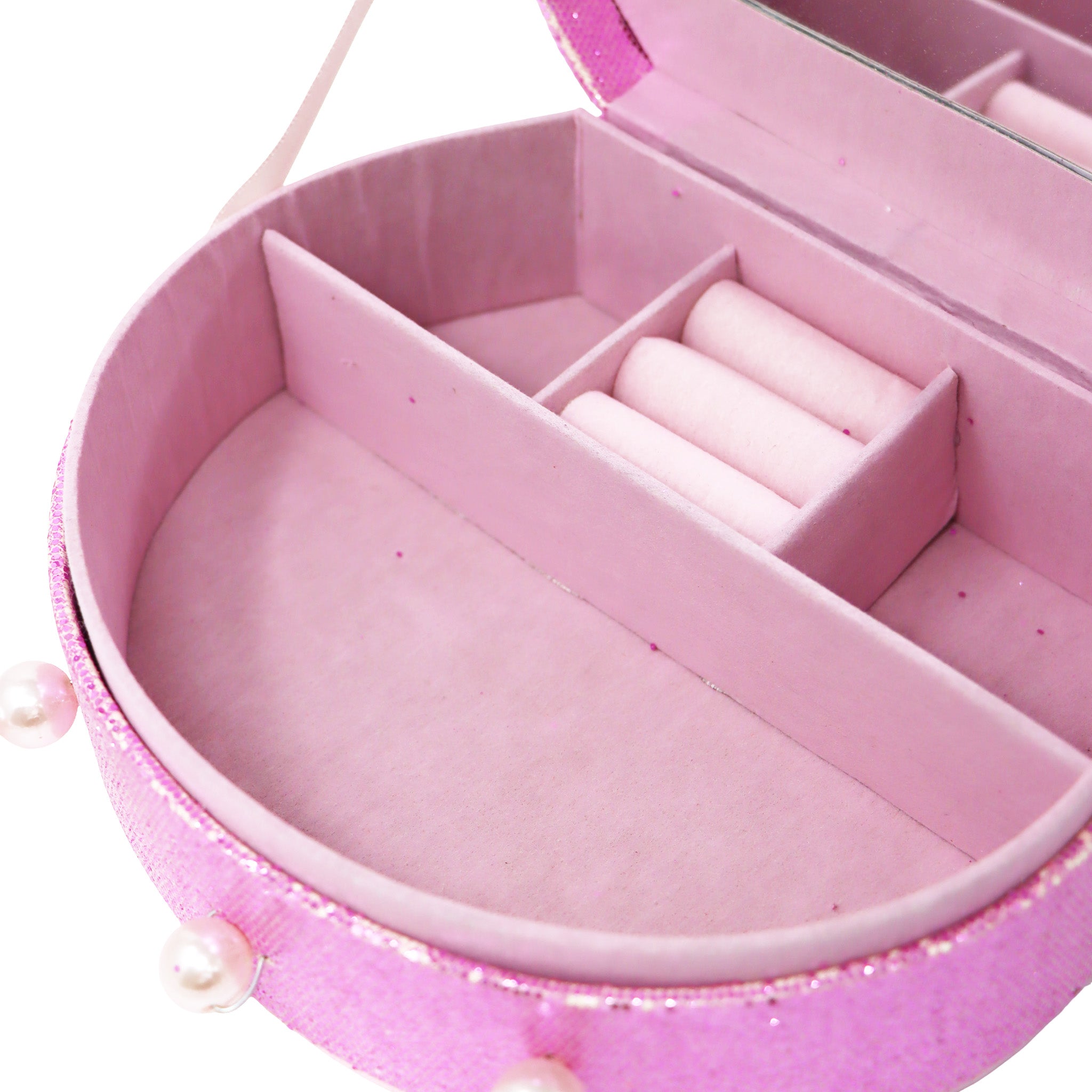Ballerina Sparkle Jewellery Box Bag - Pink Poppy Australia