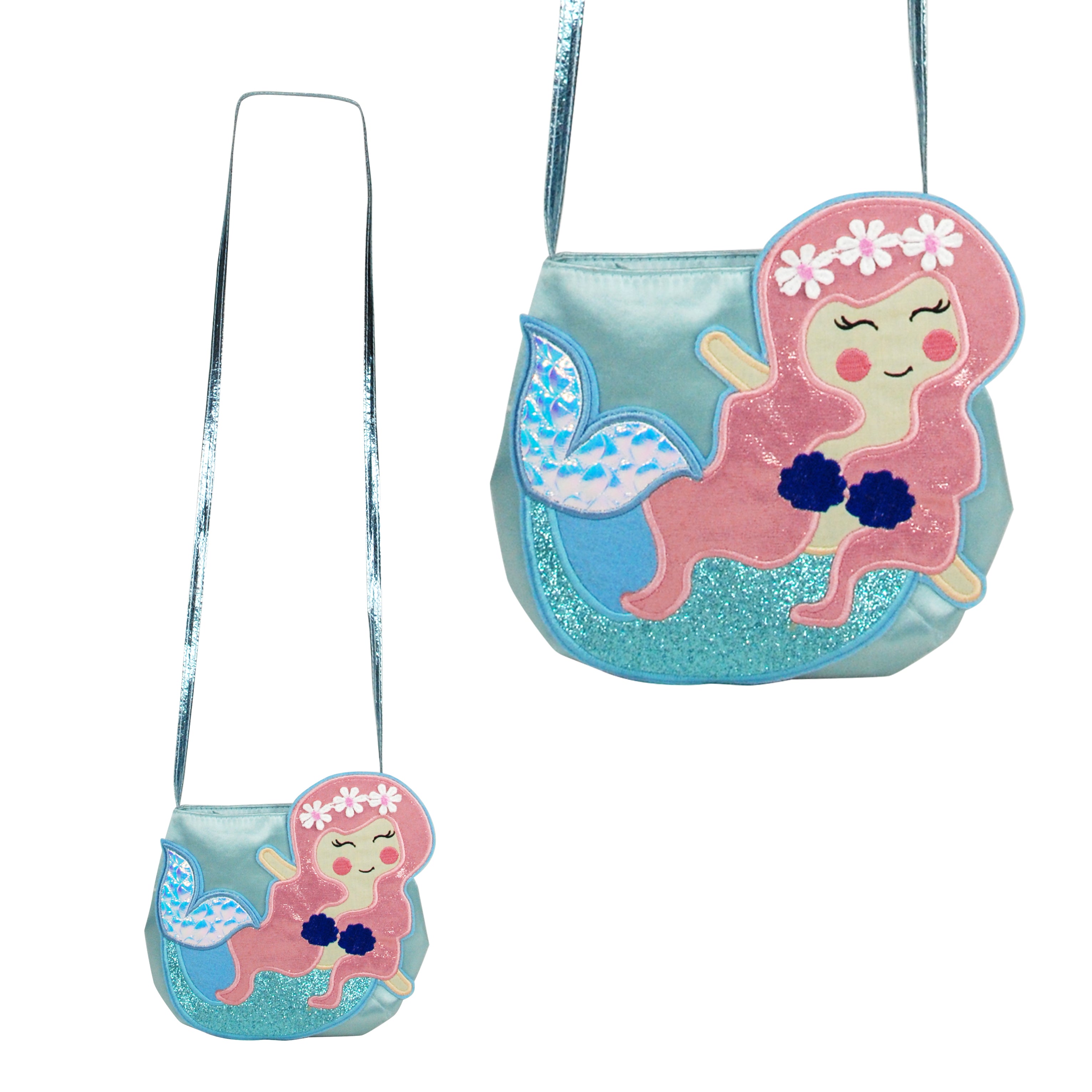 Mermaid Wishes Shoulder Bag - Pink Poppy Australia