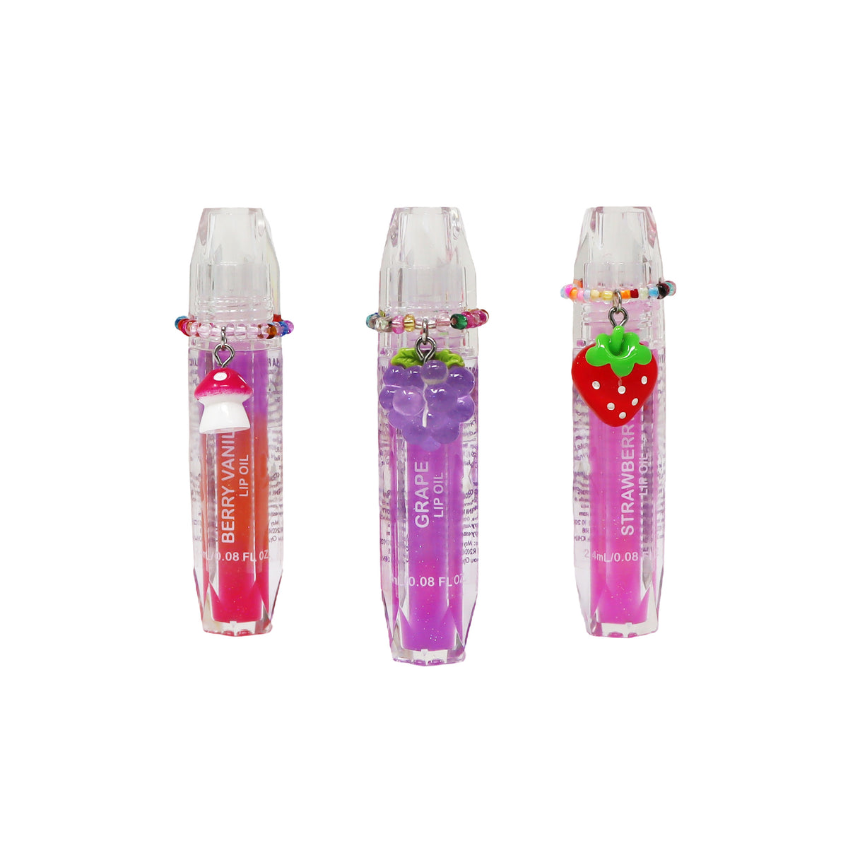 Scented Lip Oil with Ring - Pink Poppy Australia