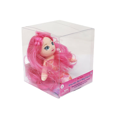 Mermaid 2 in 1 Plush Shoulder Pet & Bag Charm - Pink Poppy Australia