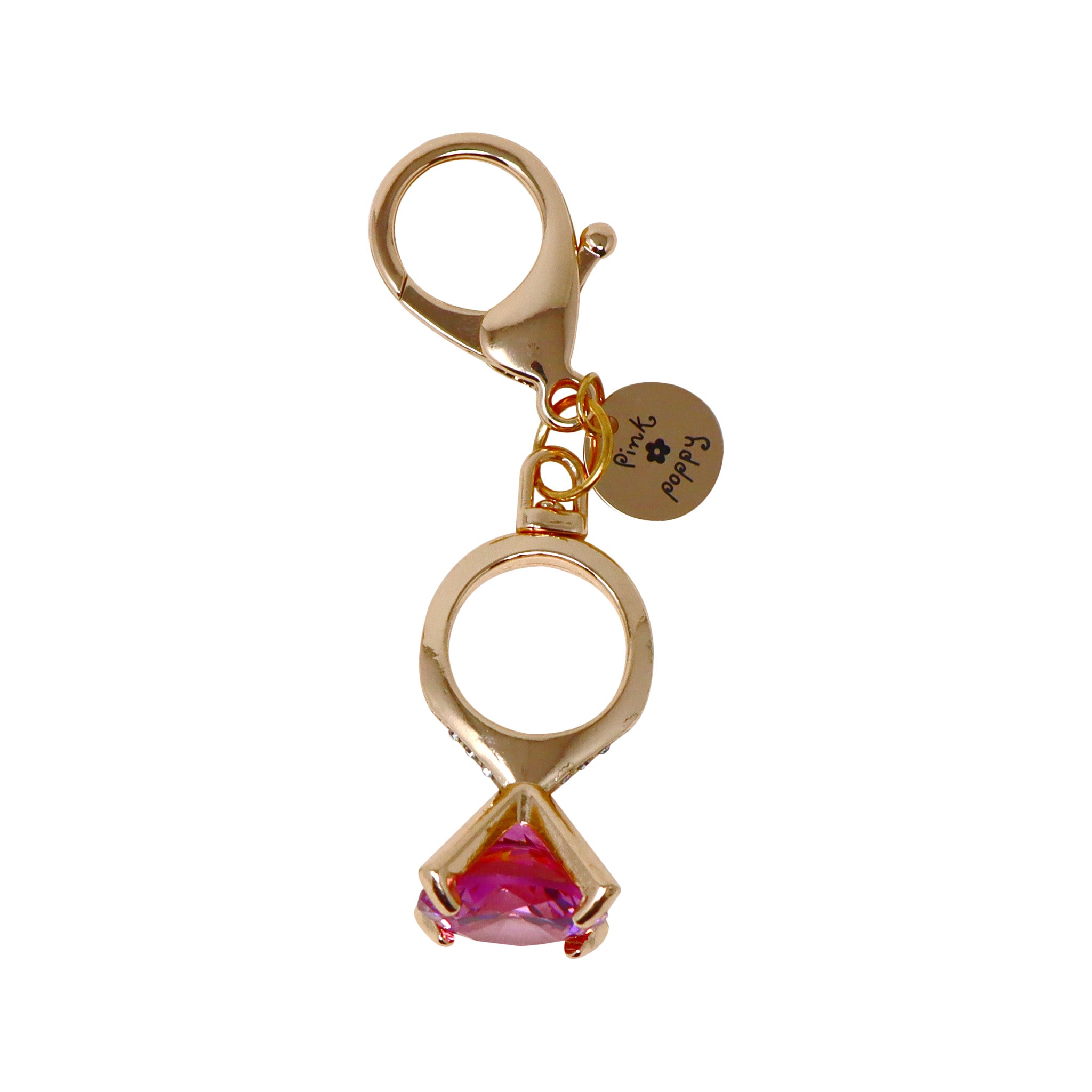 Diamond Key Chain - Pink Poppy Australia
