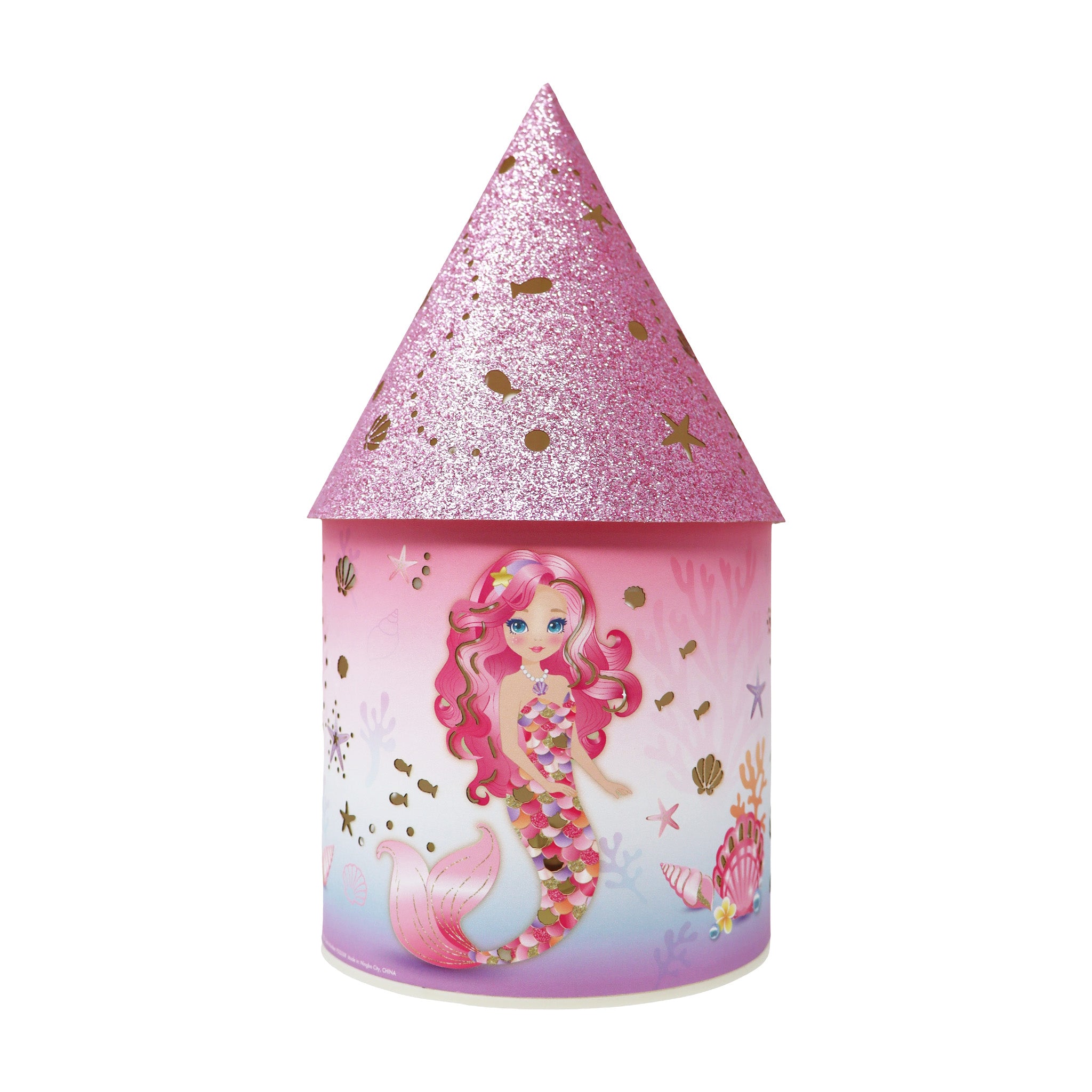 Mermazing Mermaid LED Colour Changing Lantern - Pink Poppy Australia
