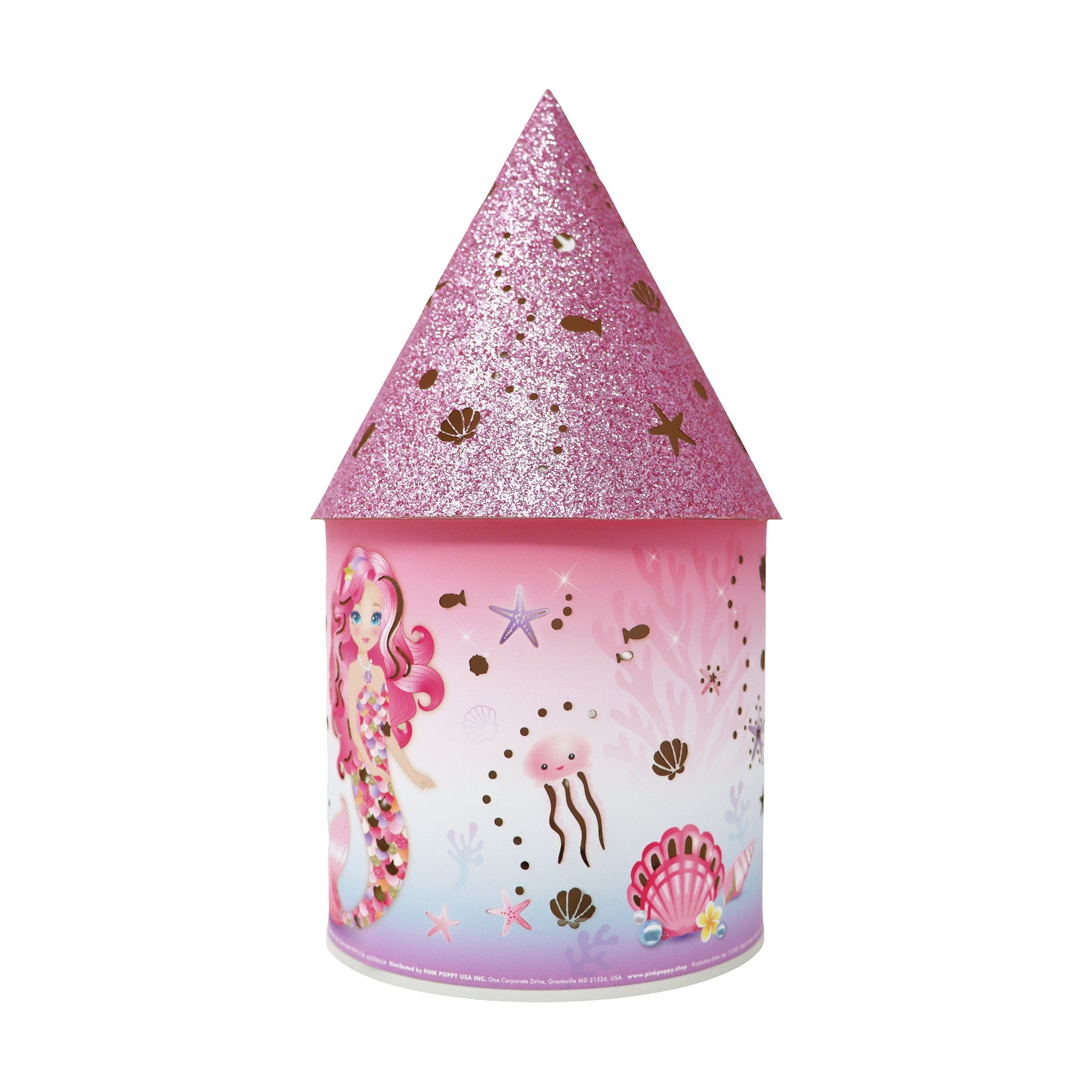 Mermazing Mermaid LED Colour Changing Lantern - Pink Poppy Australia