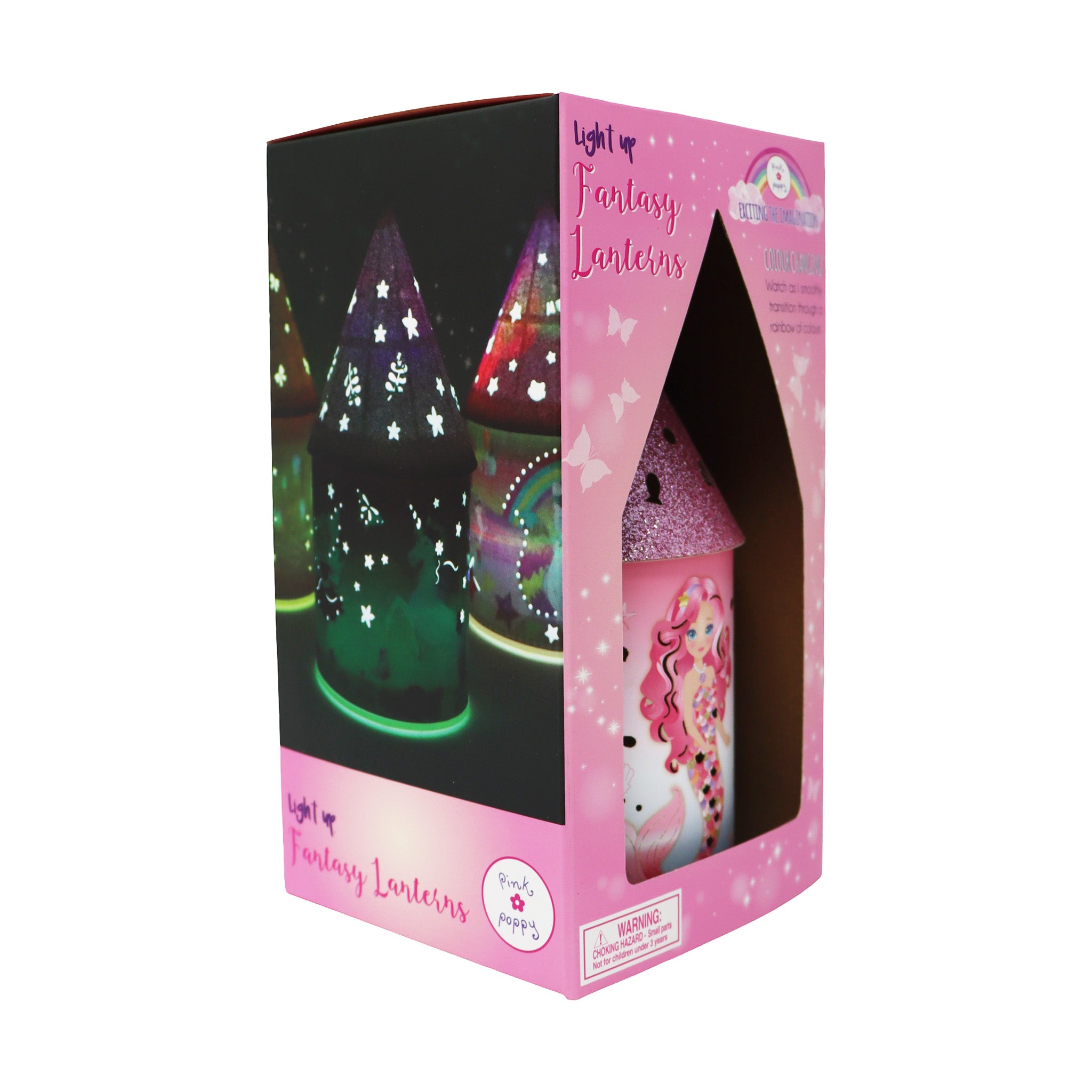 Mermazing Mermaid LED Colour Changing Lantern - Pink Poppy Australia