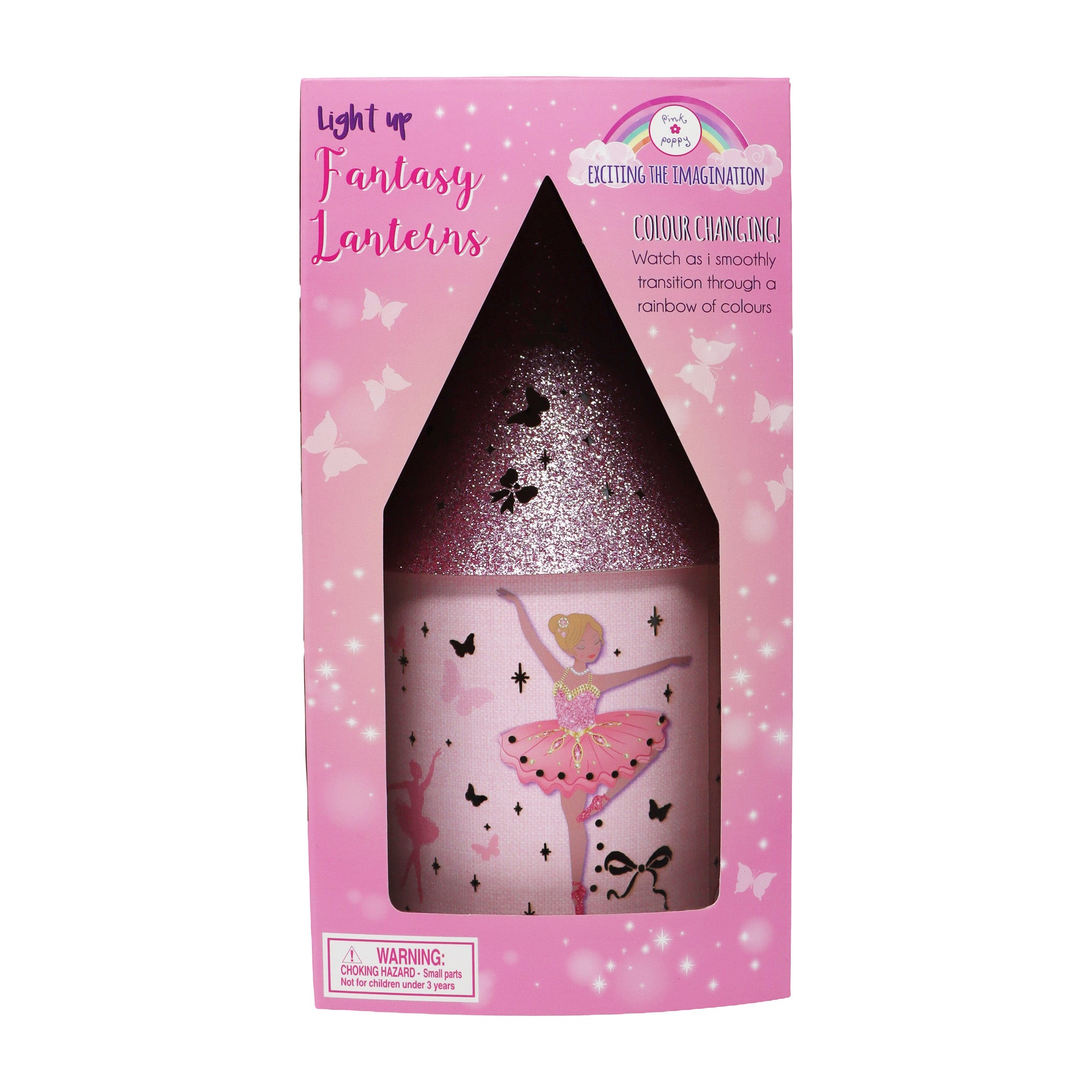 Ballerina LED Colour Changing Lantern - Pink Poppy Australia