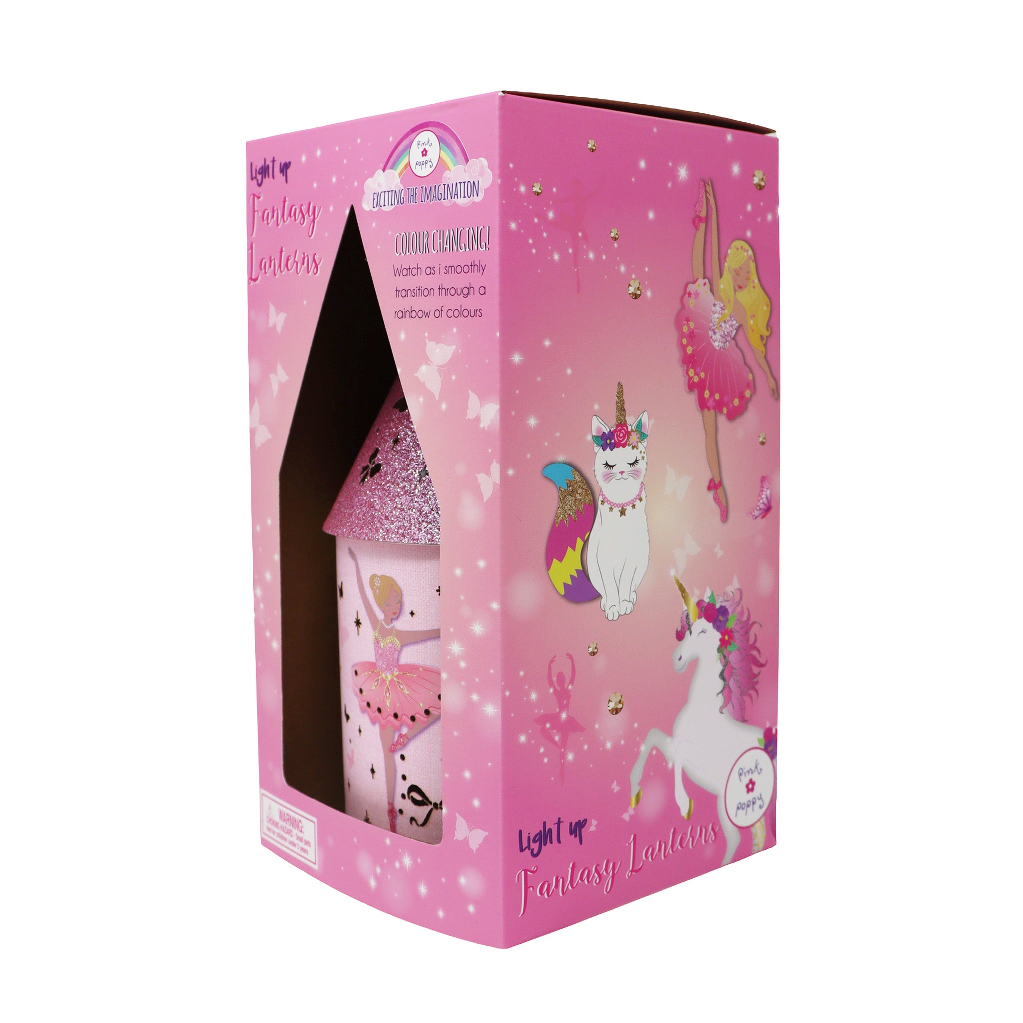 Ballerina LED Colour Changing Lantern - Pink Poppy Australia