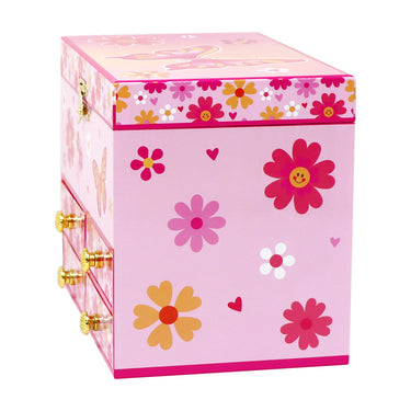 Vibrant Vacation Medium Musical Jewellery Box - Pink Poppy Australia