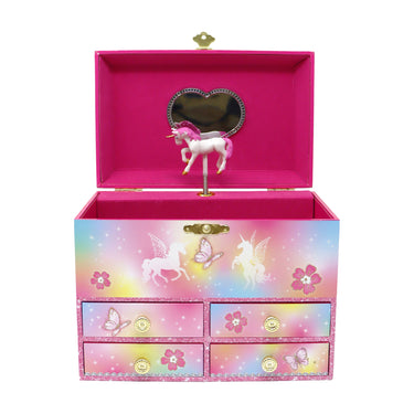Dreamland Unicorn Medium Musical Jewellery Box - Pink Poppy Australia
