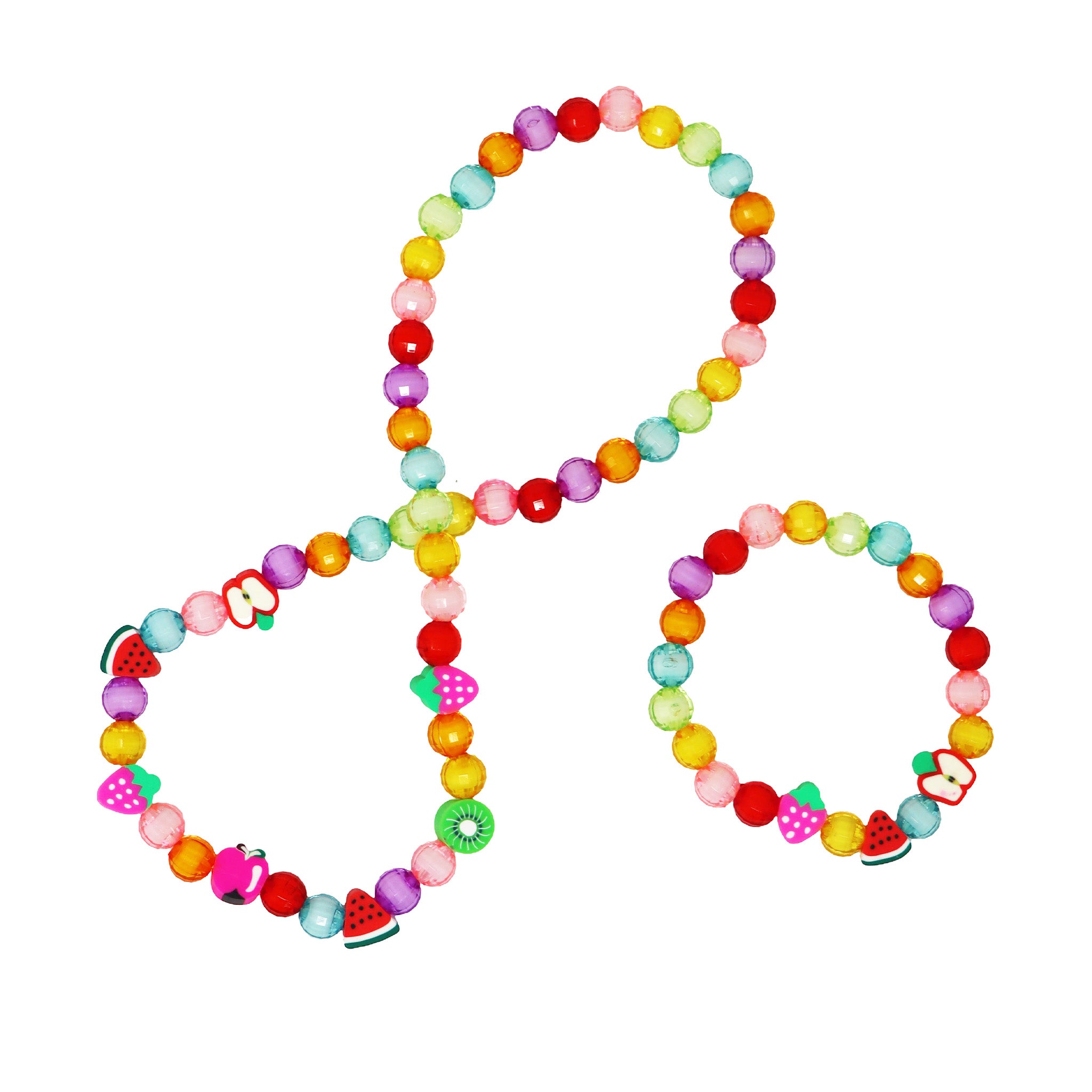 Fruit Necklace & Bracelet Set - Pink Poppy Australia