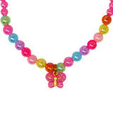 Sparkle Butterfly Necklace & Bracelet Set - Pink Poppy Australia