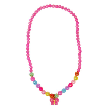 Sparkle Butterfly Necklace & Bracelet Set - Pink Poppy Australia