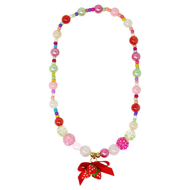 Sweet Berry Necklace & Bracelet Set - Pink Poppy Australia