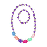 Rosy Candy Necklace & Bracelet Set - Pink Poppy Australia