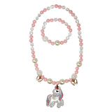 Dream Unicorn Necklace & Bracelet Set - Pink Poppy Australia