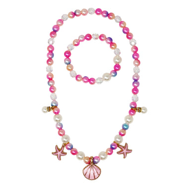 Mermaid Fantasy Necklace & Bracelet Set - Pink Poppy Australia