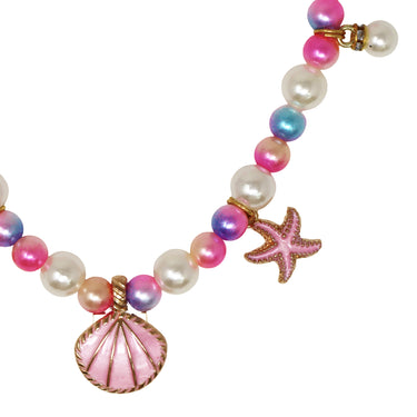 Mermaid Fantasy Necklace & Bracelet Set - Pink Poppy Australia