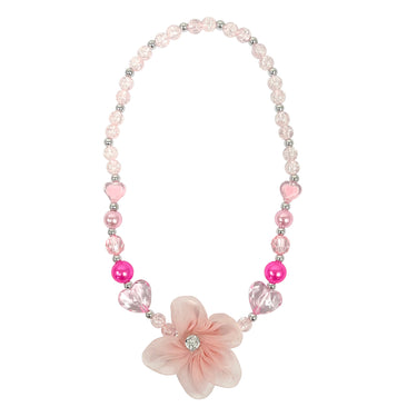 Flower Necklace - Pink Poppy Australia