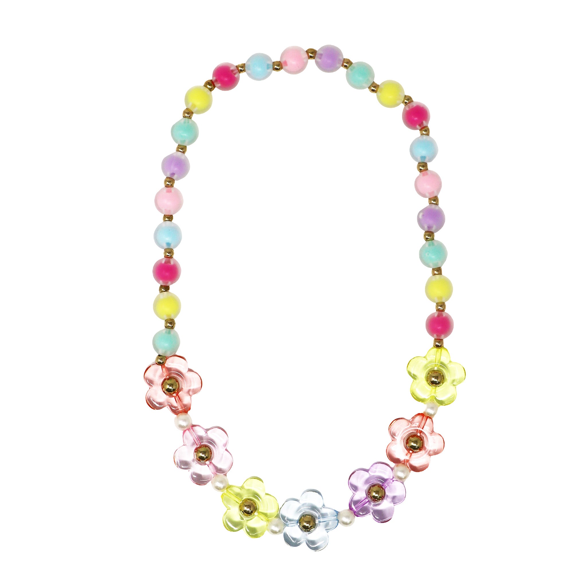 Vibrant Daisy Necklace - Pink Poppy Australia