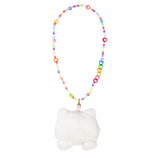 Plush Charm Necklace - Pink Poppy Australia