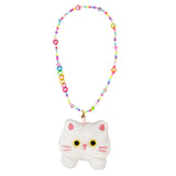 Plush Charm Necklace - Pink Poppy Australia
