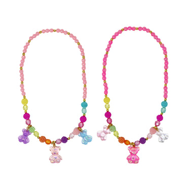 Jelly Bear Necklace - Pink Poppy Australia