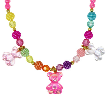 Jelly Bear Necklace - Pink Poppy Australia