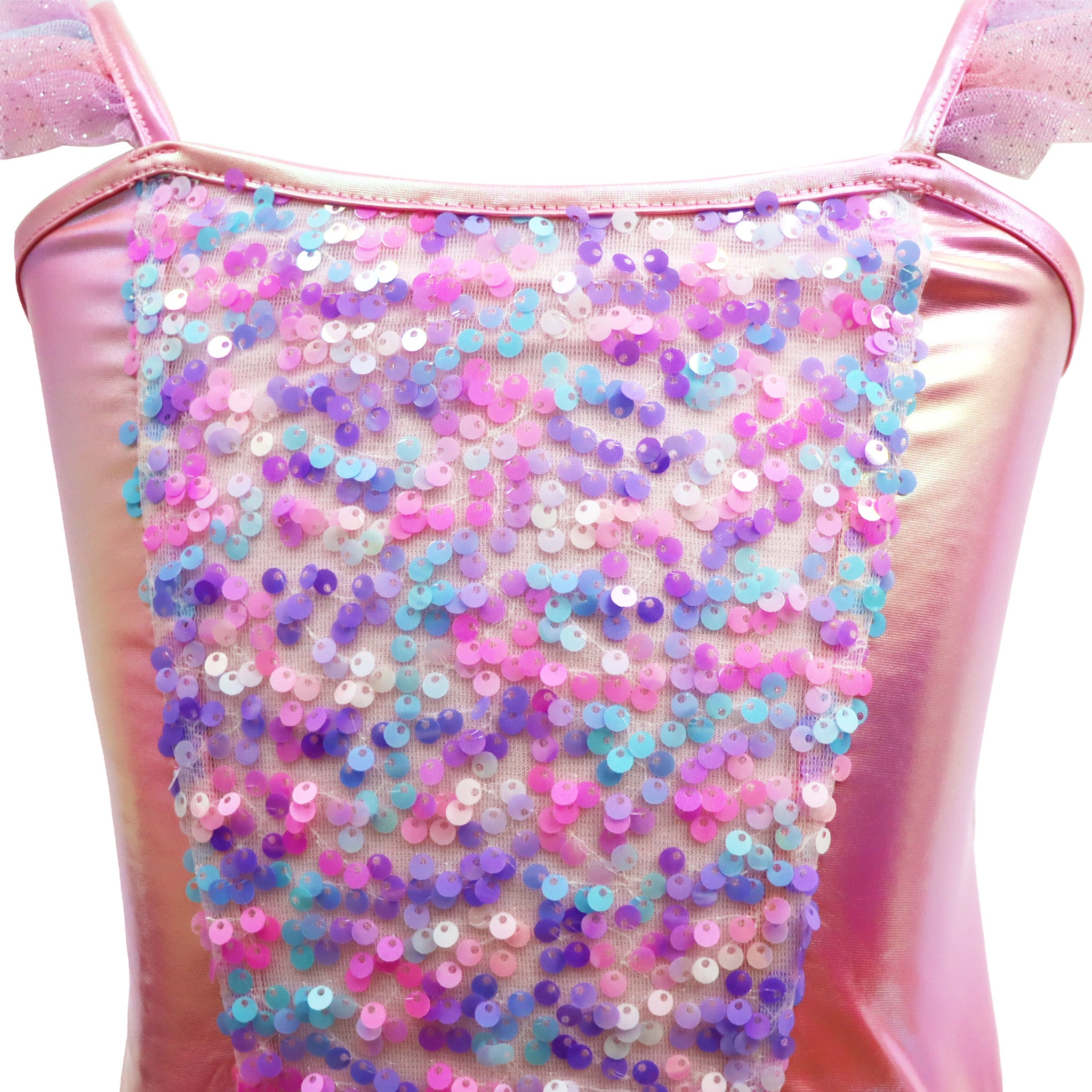 Mermaid Sparkle Dress With Tail - Pink Poppy Australia