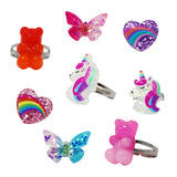 Sparkly Girls Rings - Pink Poppy Australia