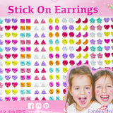 143 Pairs Of Stick On Earrings - Pink Poppy Australia