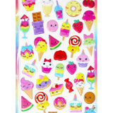 Puffy stickers - Pink Poppy Australia