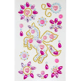 Gemstone Unicorn Stickers - Pink Poppy Australia