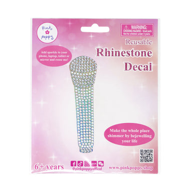 Romantics Microphone Decal - Pink Poppy Australia
