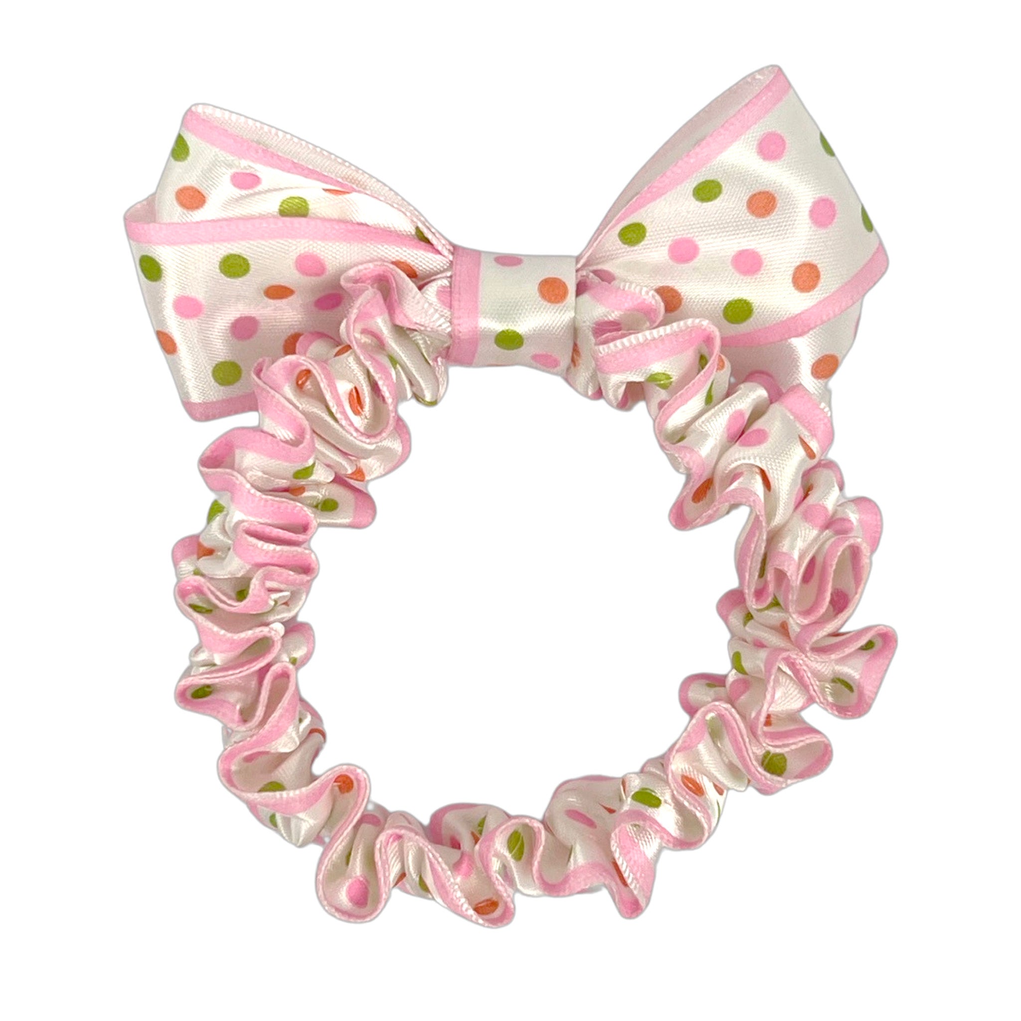 Printed Scrunchie - Pink Poppy Australia