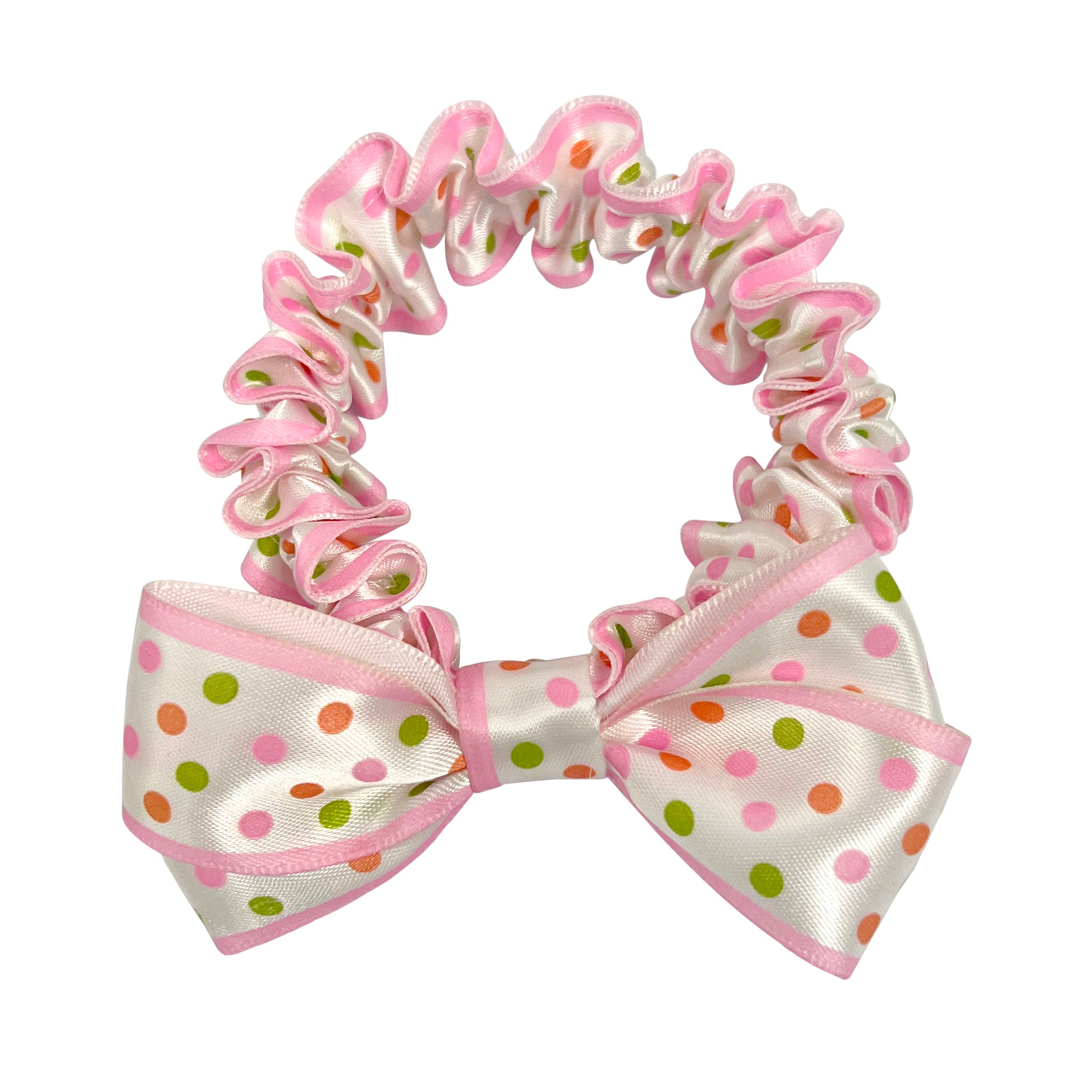 Printed Scrunchie - Pink Poppy Australia