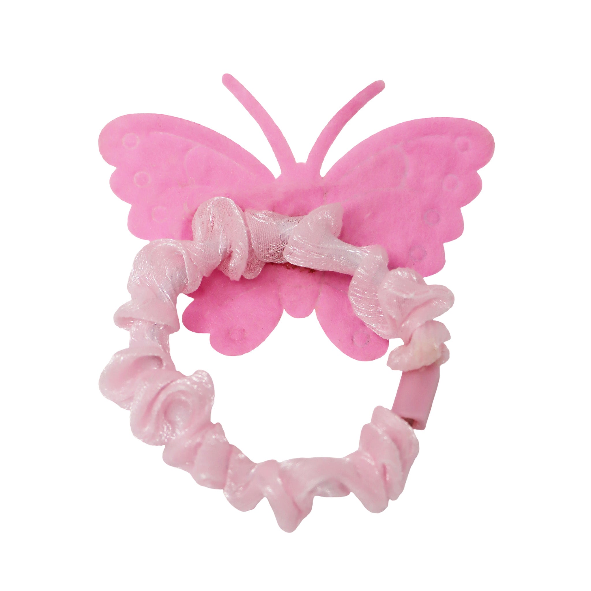 Rainbow Butterfly Scrunchie - Pink Poppy Australia